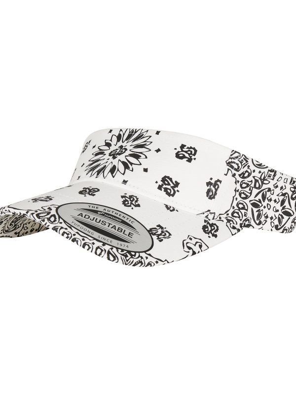 Bandana print visor (8888BP)