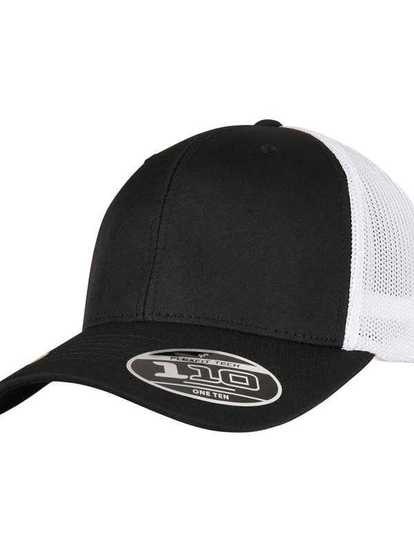 Black/White Flexfit 110 recycled cap 2-tone (110RT)