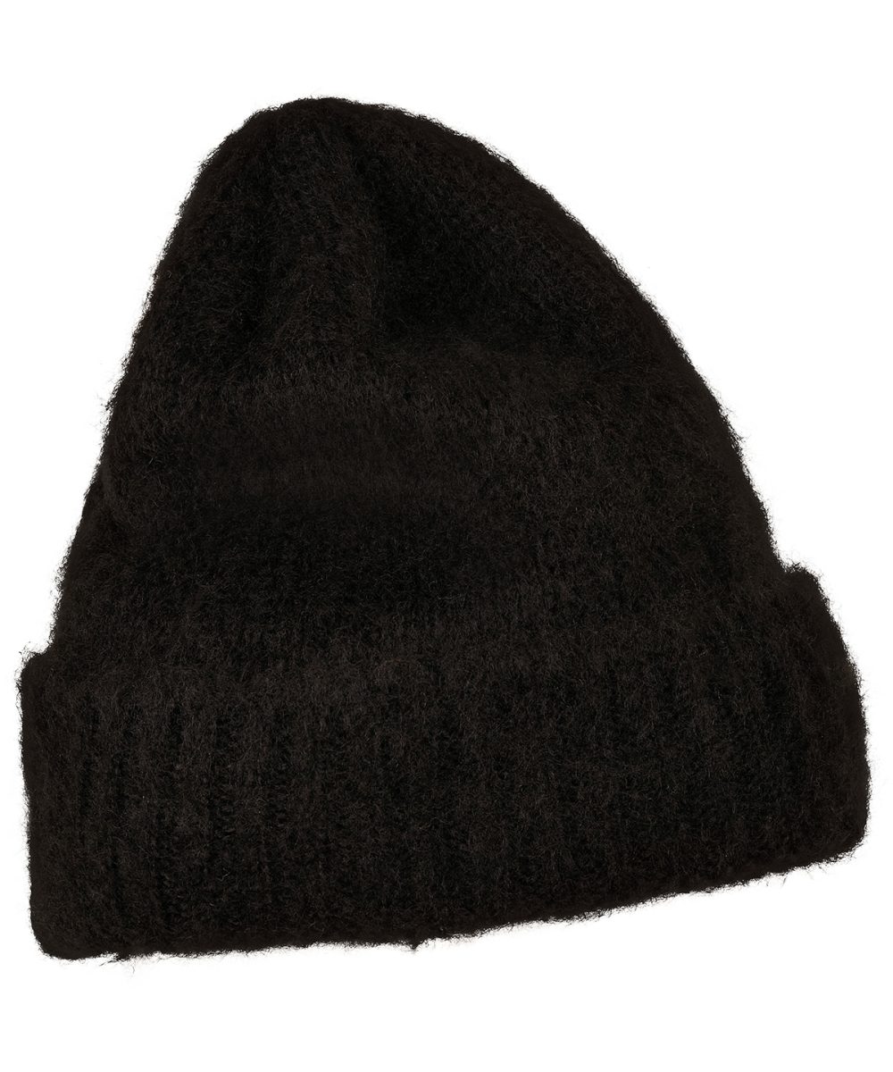 Black Soft acrylic beanie (1503A)