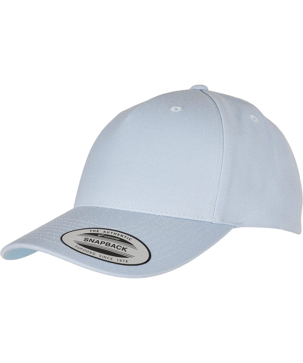 Ballad Blue YP classics 5-panel premium curved visor snapback cap (5789M)