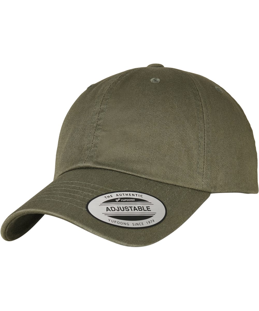 Olive Night Eco-wash dad cap (6245EC)