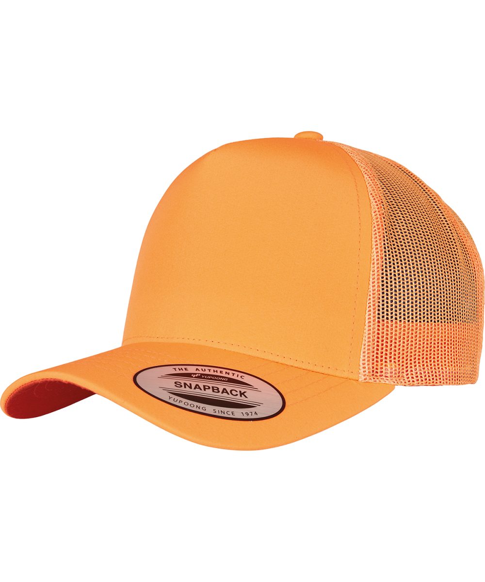 Neon Orange Neon retro trucker (6506NT)