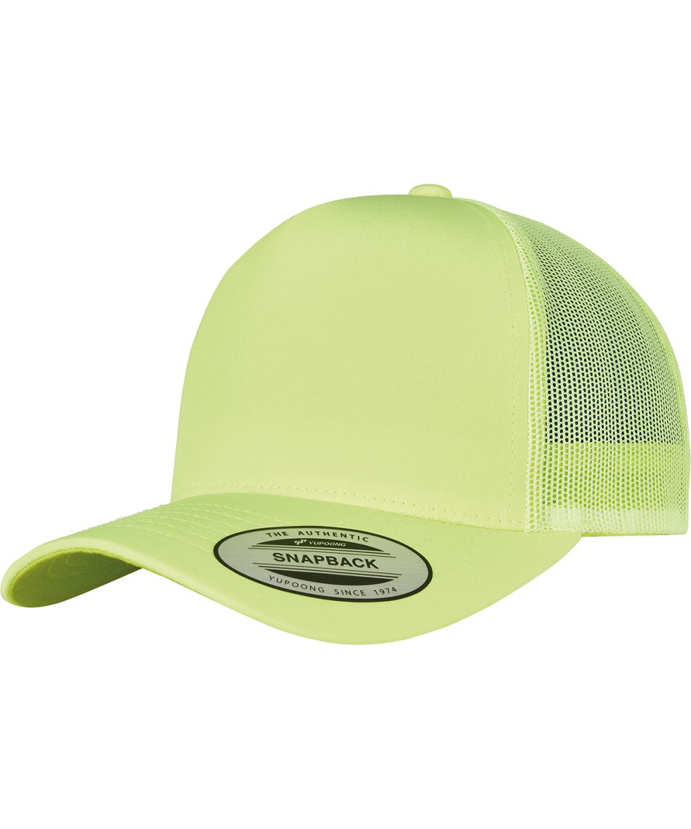 Neon Yellow Neon retro trucker (6506NT)