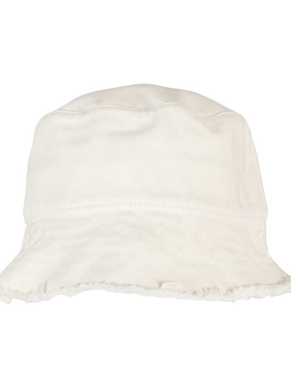 Open edge bucket hat