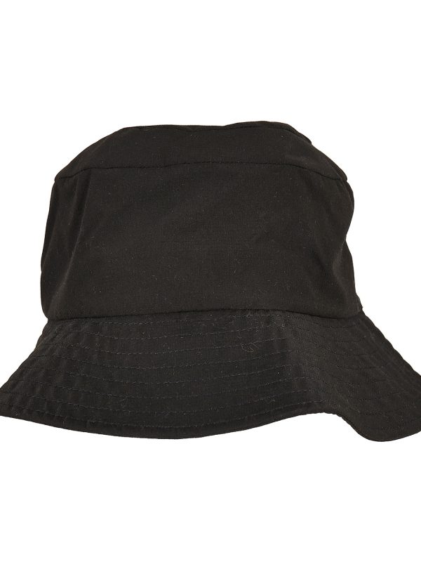 Black Elastic adjuster bucket hat