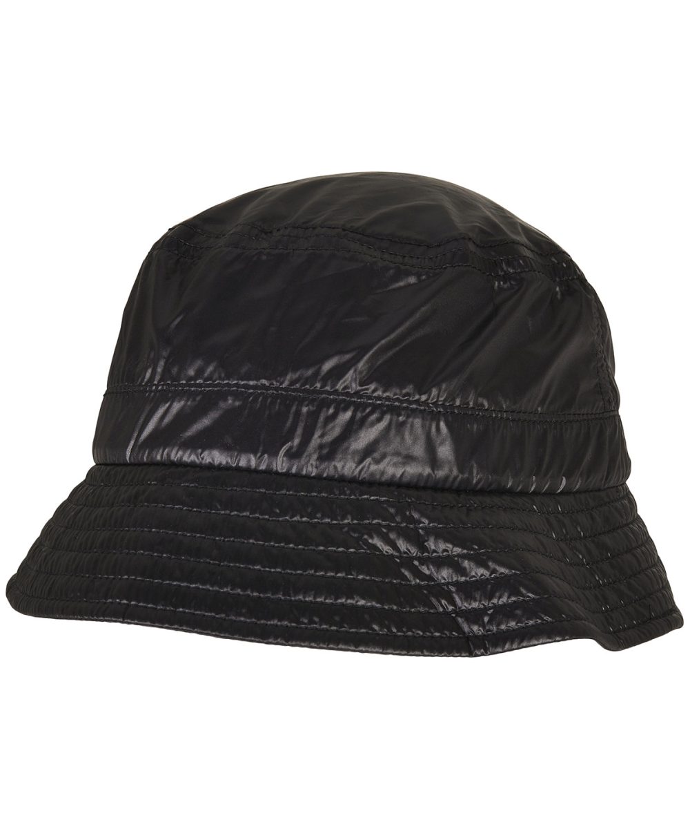 Black Light nylon bucket hat