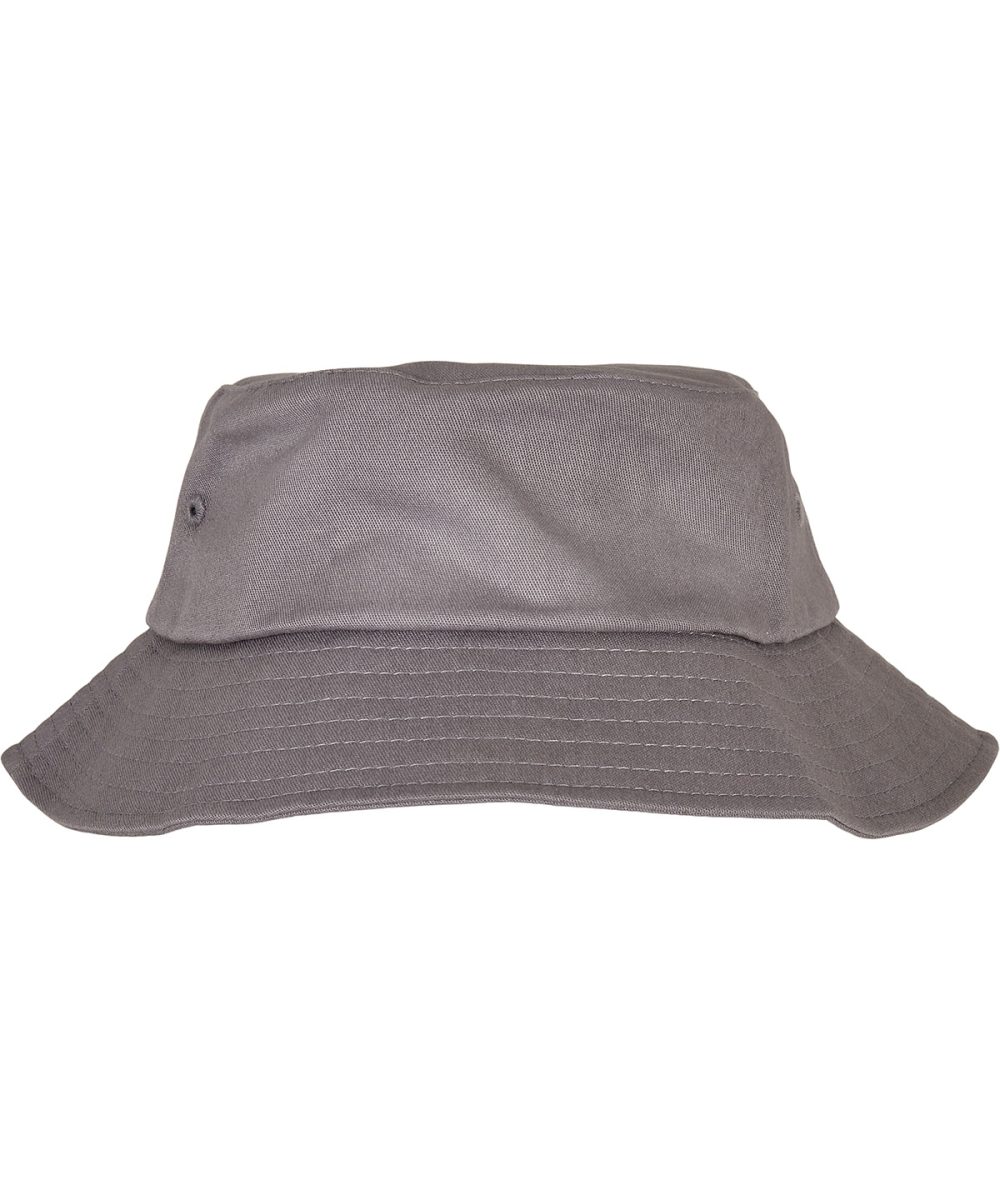 Kids Flexfit cotton twill bucket hat