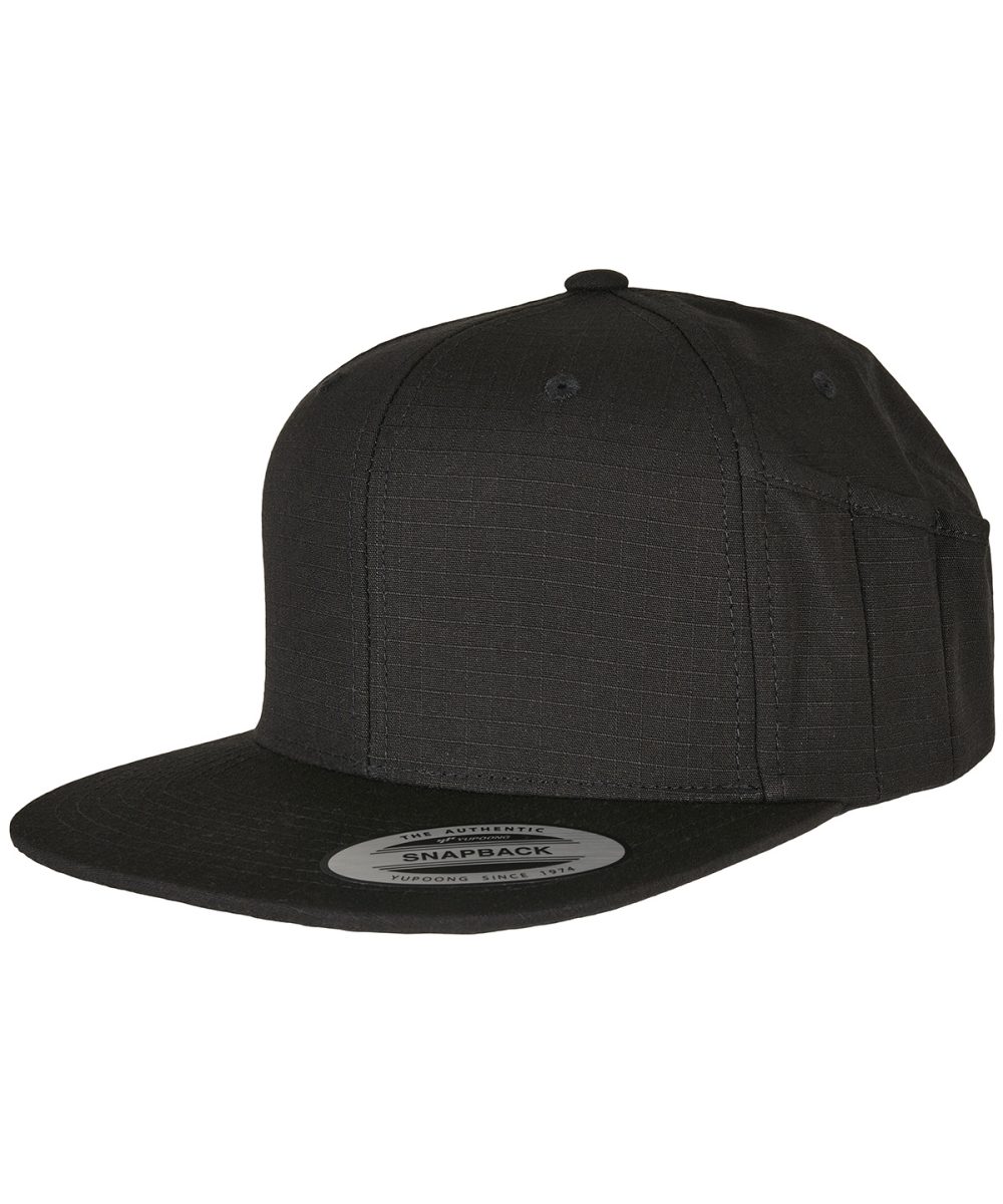 Black Pencil holder snapback cap