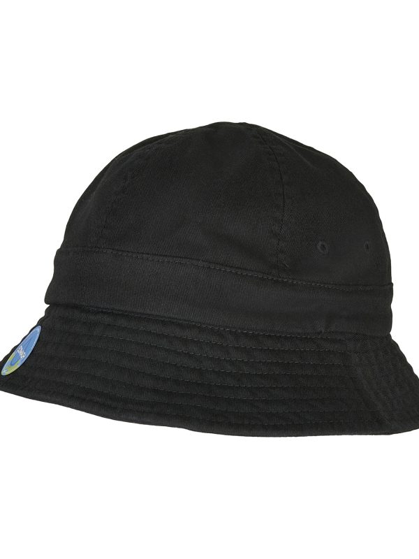 Black Eco washing flexfit no top tennis hat