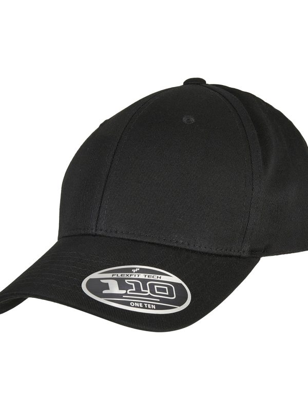 Black Flexfit 110 organic cap