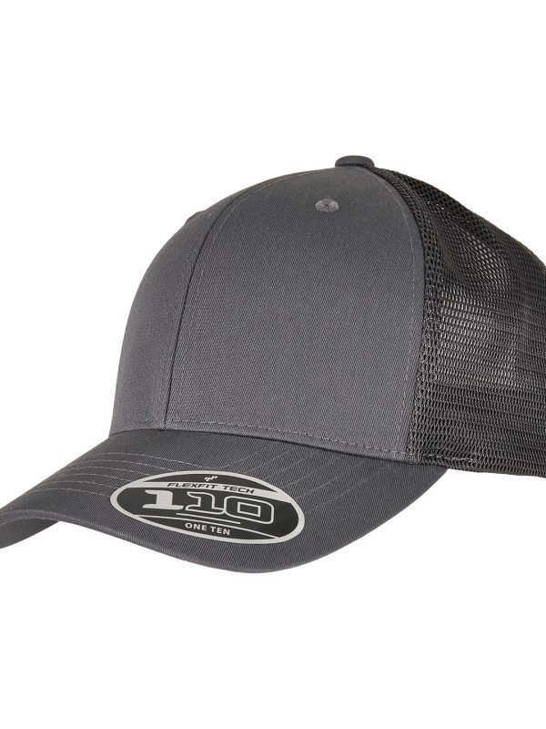 Grey/Melange 110 Flexfit melange trucker (110PT)