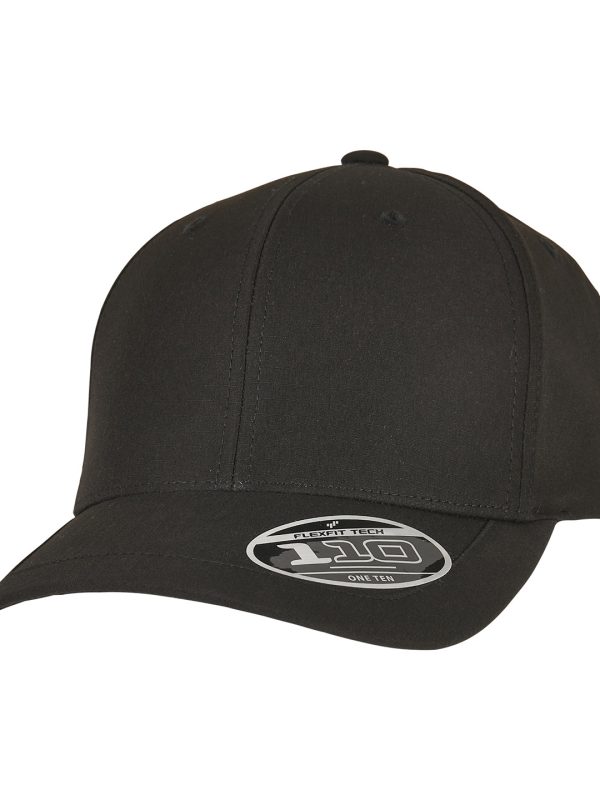 Black 110 Flexfit Ripstop snapback (100RS)