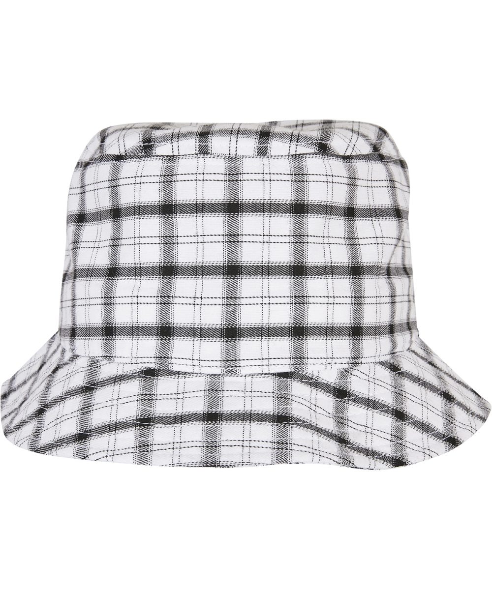 White/Grey Check bucket hat (5003C)