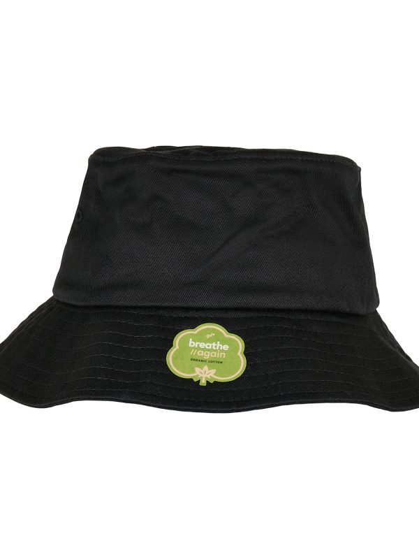 Black Organic cotton bucket hat (5003OC)