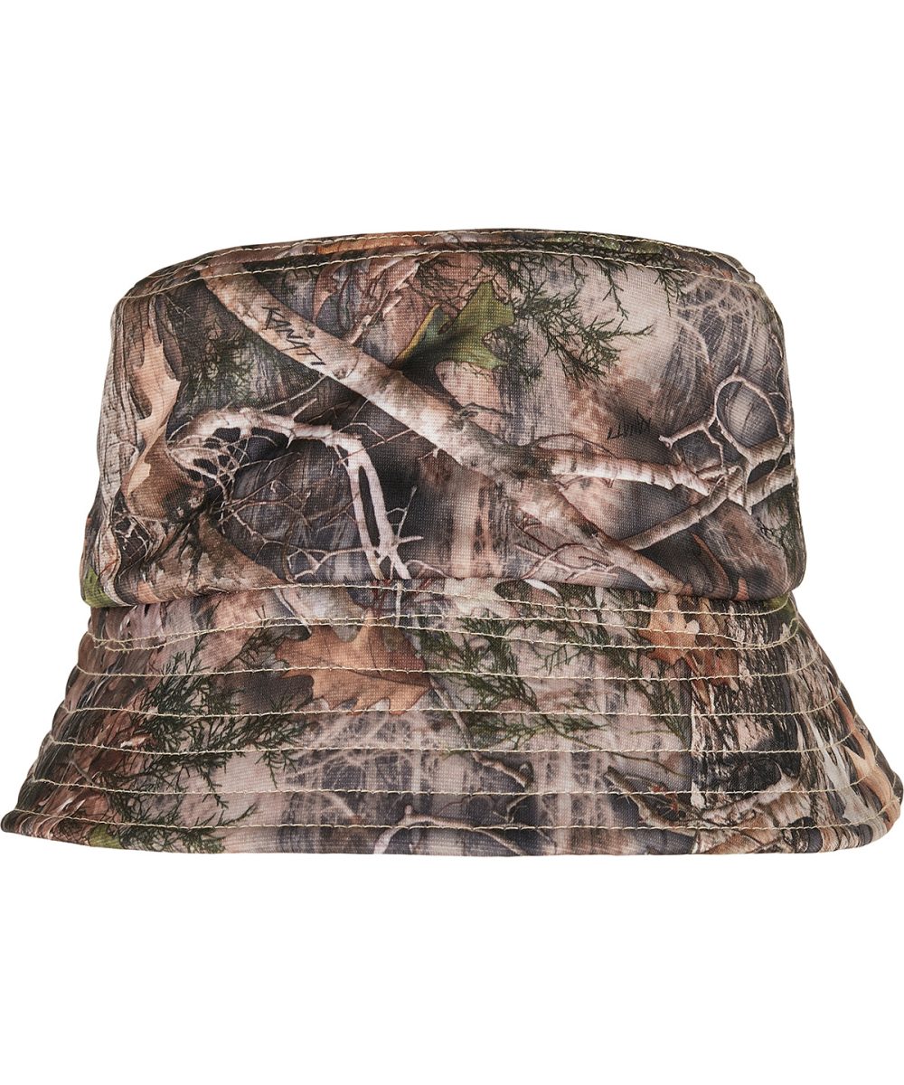 Camo Tree Sherpa real tree camo reversible bucket hat (5003RS)