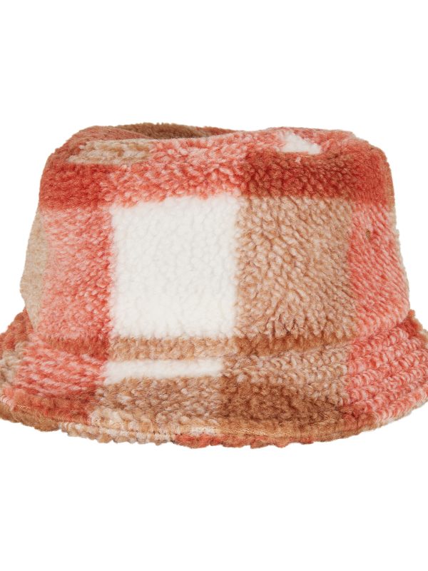 Sherpa check bucket hat (5003SC)