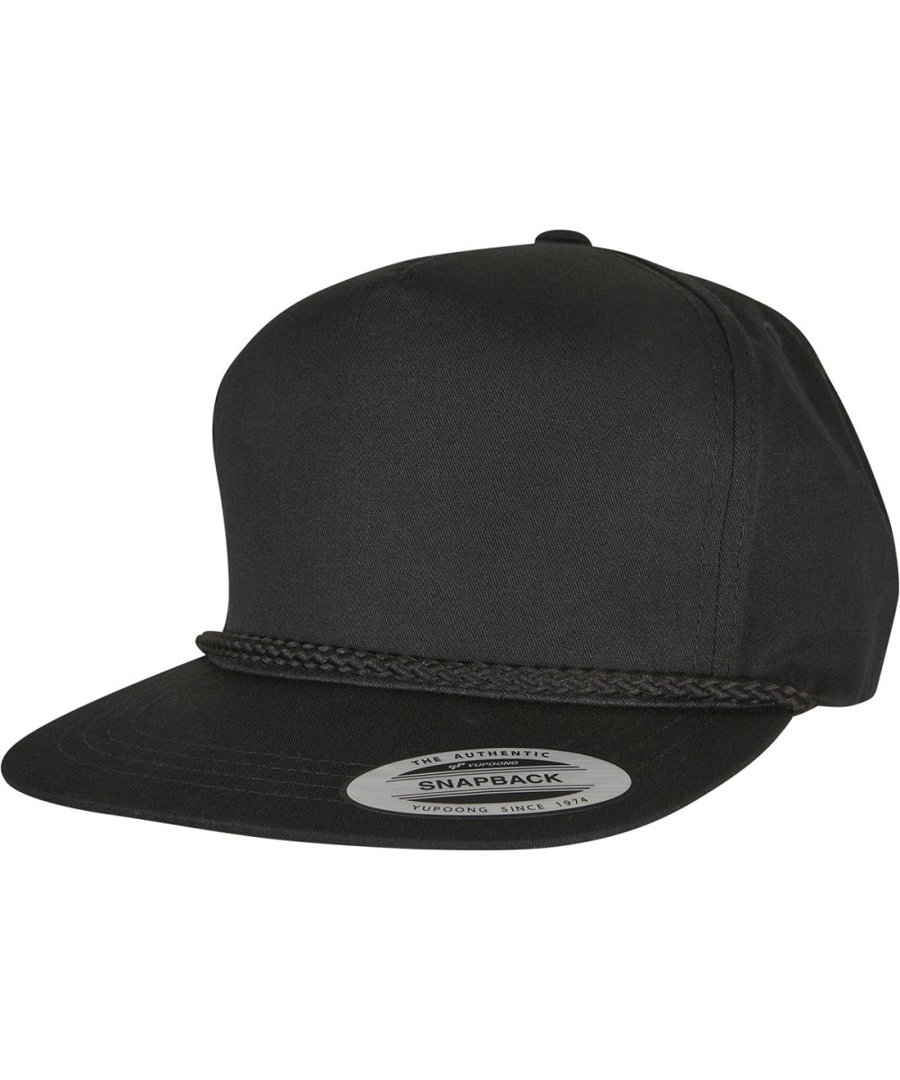 Black YP Classics® classic poplin golf cap (6002)