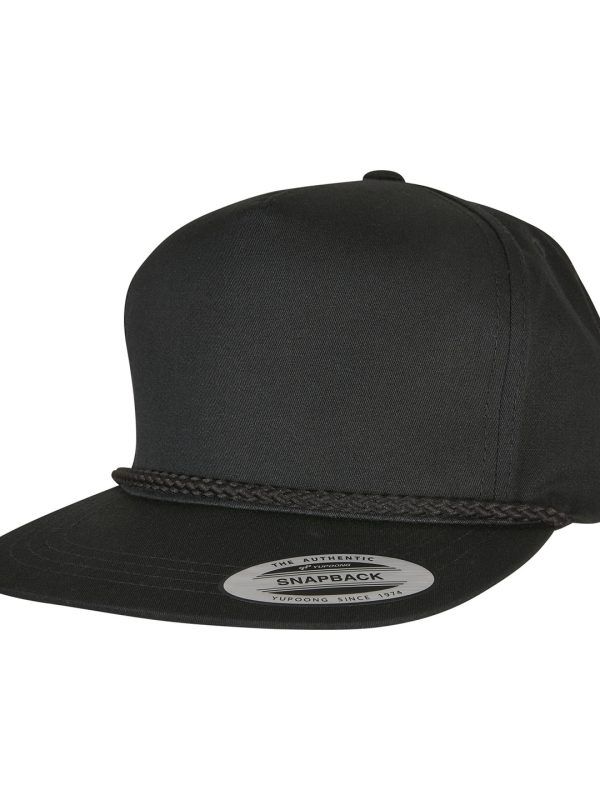 Black YP Classics® classic poplin golf cap (6002)