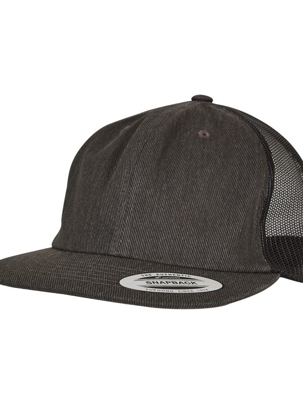 Black Raw Denim trucker (6006DT)