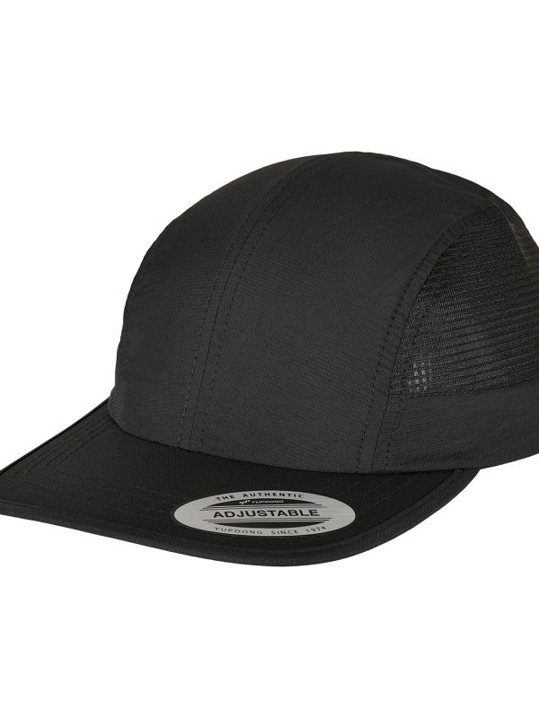 Black Nylon snapback (6088NS)