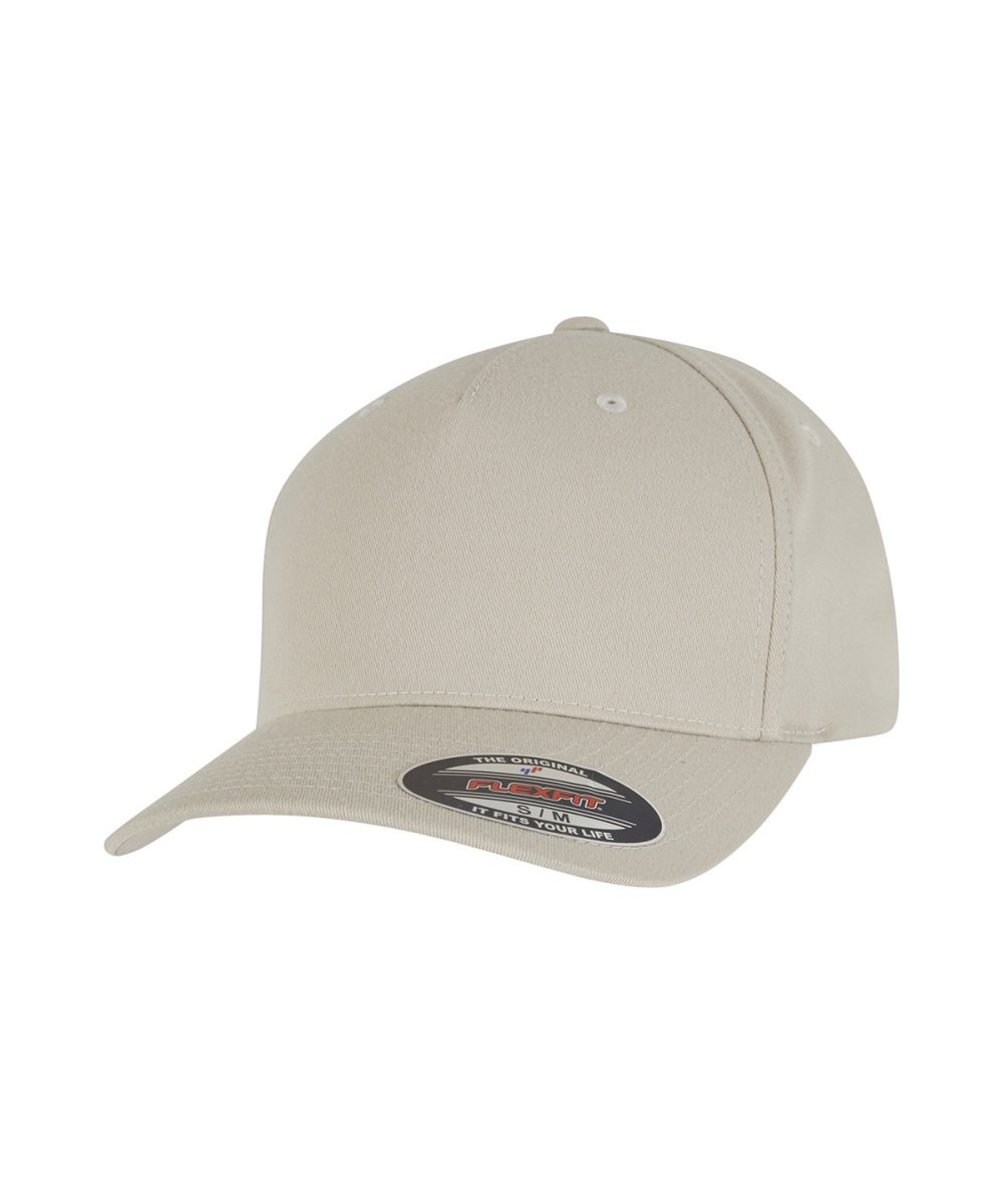 Beige Flexfit 5-panel (6560)