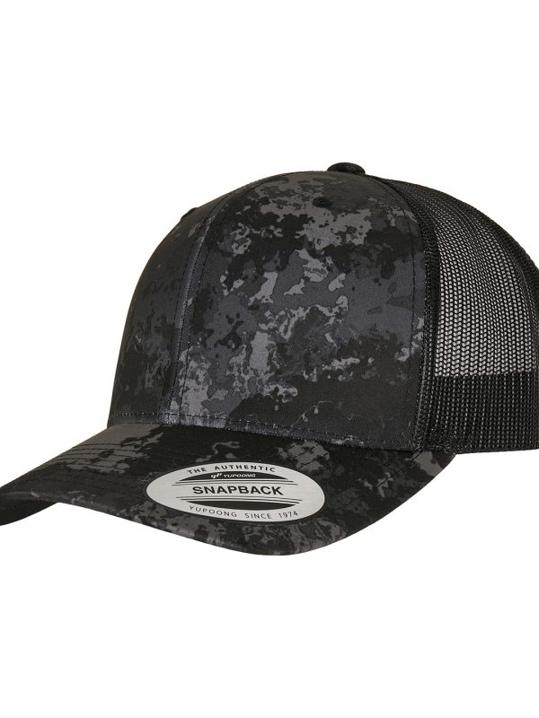 YP Classics® Veil Camo™ retro trucker cap (6606VC)