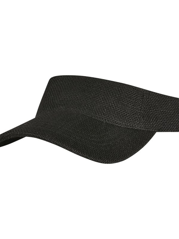 Black Bast visor cap (8888BV)