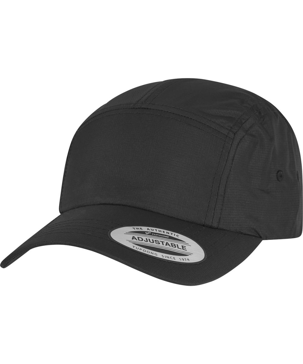 Black Flexfit jockey elastic cap (9300)