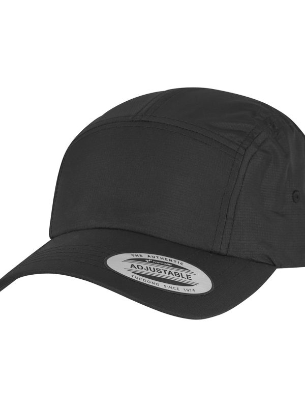 Black Flexfit jockey elastic cap (9300)