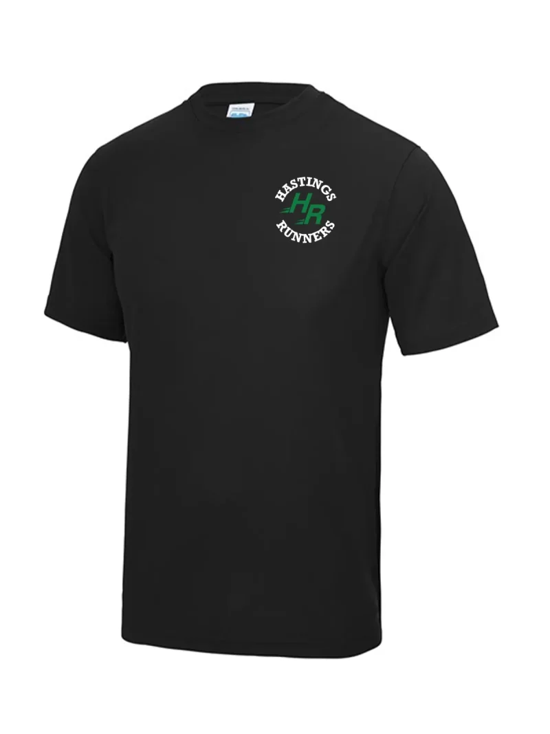 Hastings Runners Black Running T-Shirt