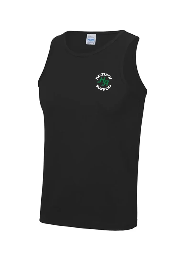 Hastings Runners Black Running Vest