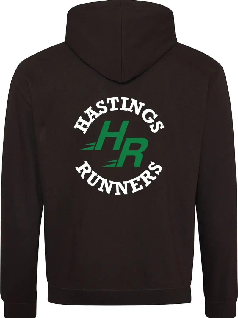 Hastings Runners Rear Black Zoodie