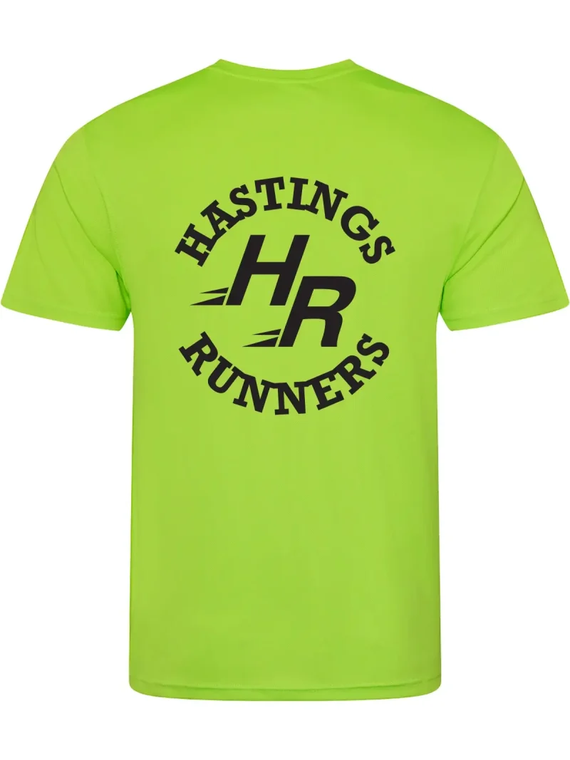 Hastings Runners Rear Green Walk 2 Run T-Shirt
