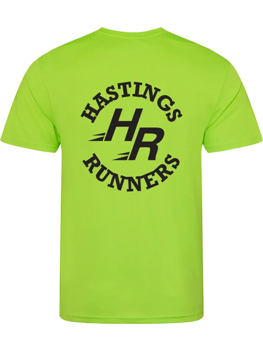 Hastings Runners Rear Green Walk 2 Run T-Shirt