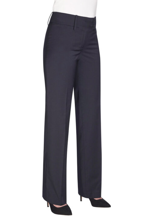 Brook Taverner Miranda Parallel Leg Trouser Light grey