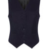 Brook Taverner Omega Waistcoat Black