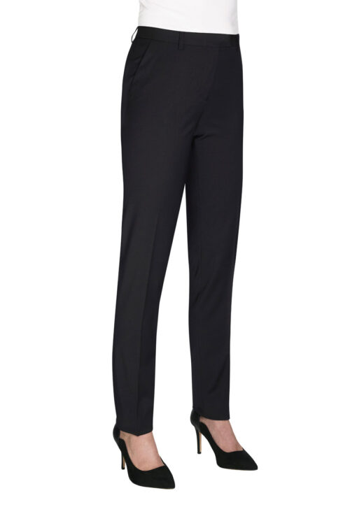 Brook Taverner Torino Slim Leg Trouser Mid Blue