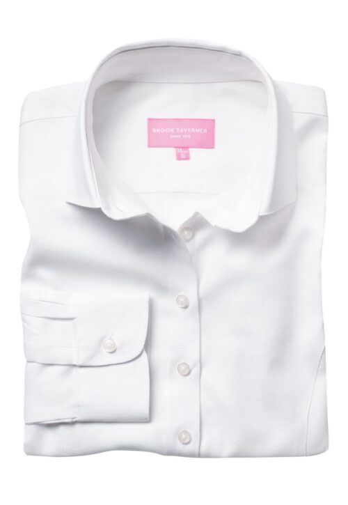 Brook Taverner Aspen Ladies' L/S Blouse Red