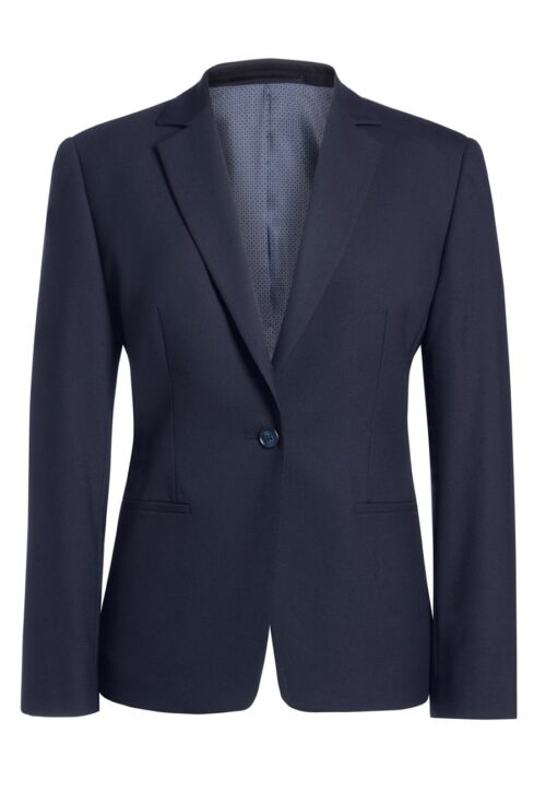 Brook Taverner Cannes Tailored Fit Jacket Black