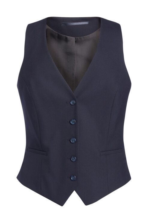 Brook Taverner Toulouse Waistcoat Black