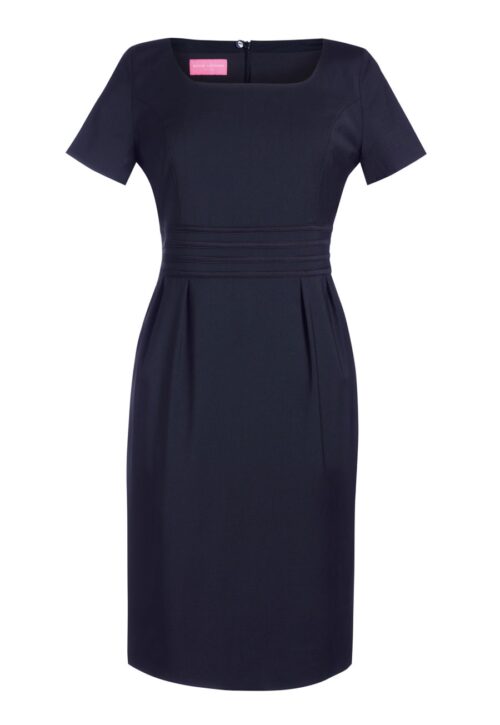 Brook Taverner Bordeaux Dress Black