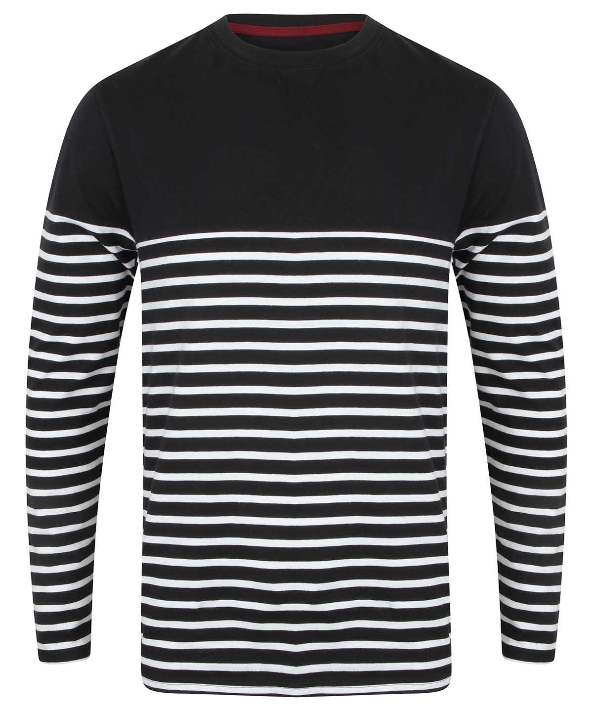 Long Sleeve Breton Striped T - Image 2