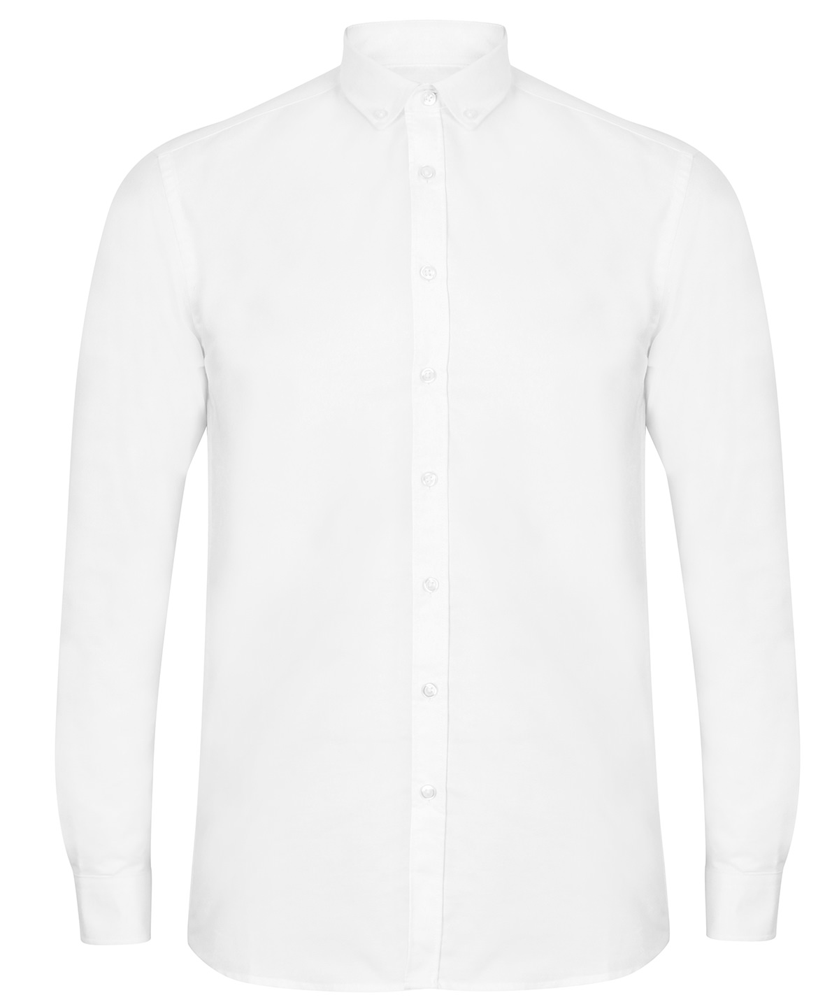 Modern Long Sleeve Oxford Shirt - Image 4
