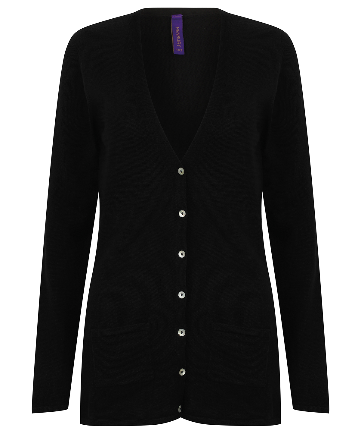 Women'S V-Button Cardigan - Image 2