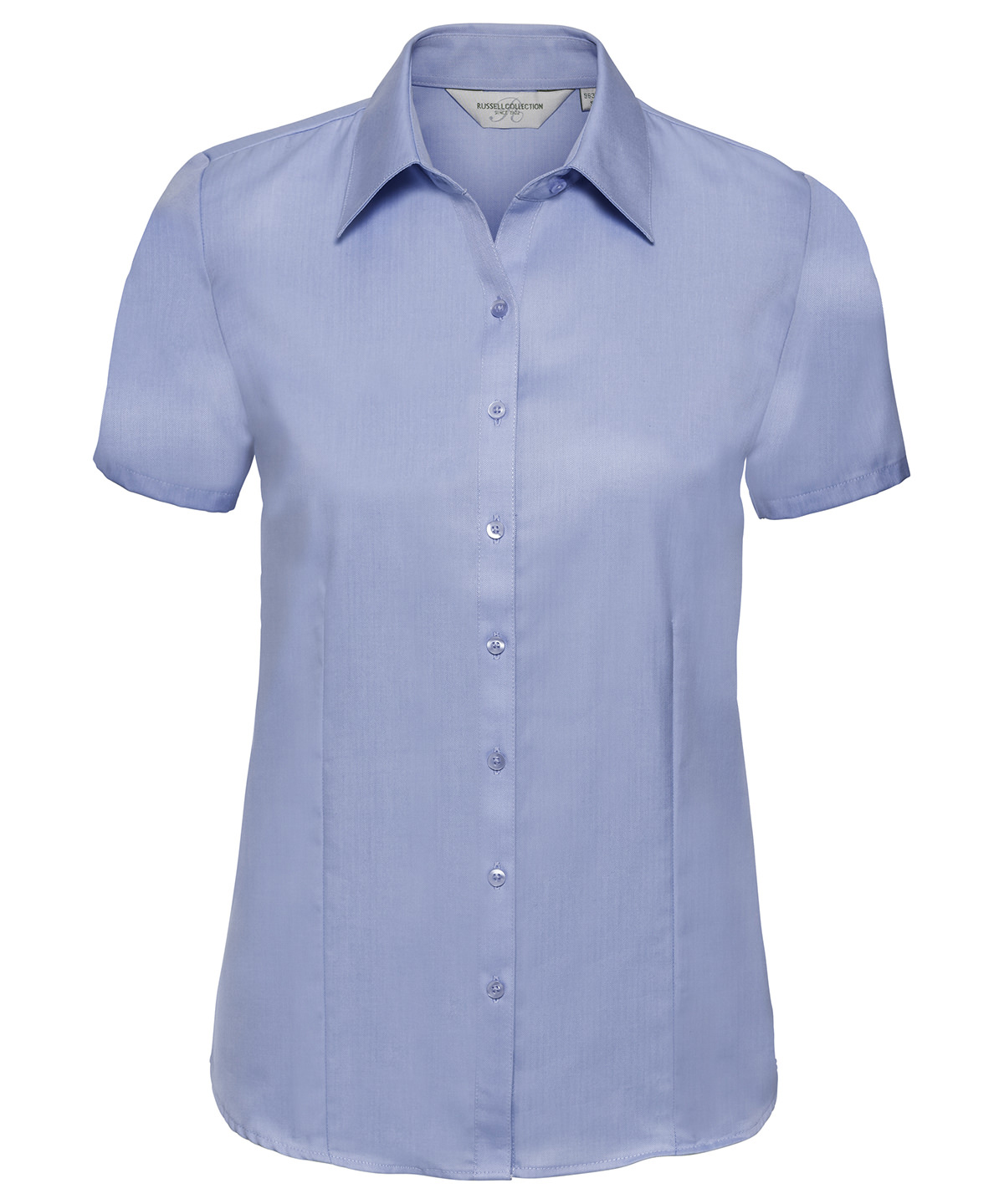 Women'S Short Sleeve Herringbone Shirt - Image 2