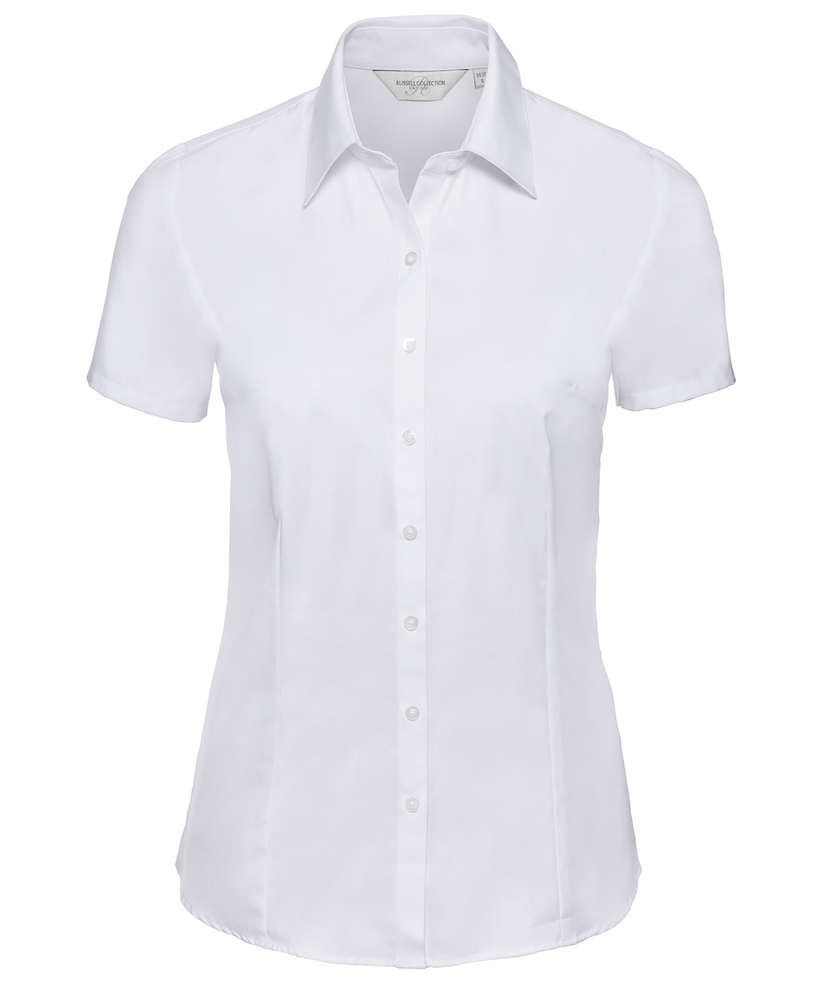 Women'S Short Sleeve Herringbone Shirt - Image 3