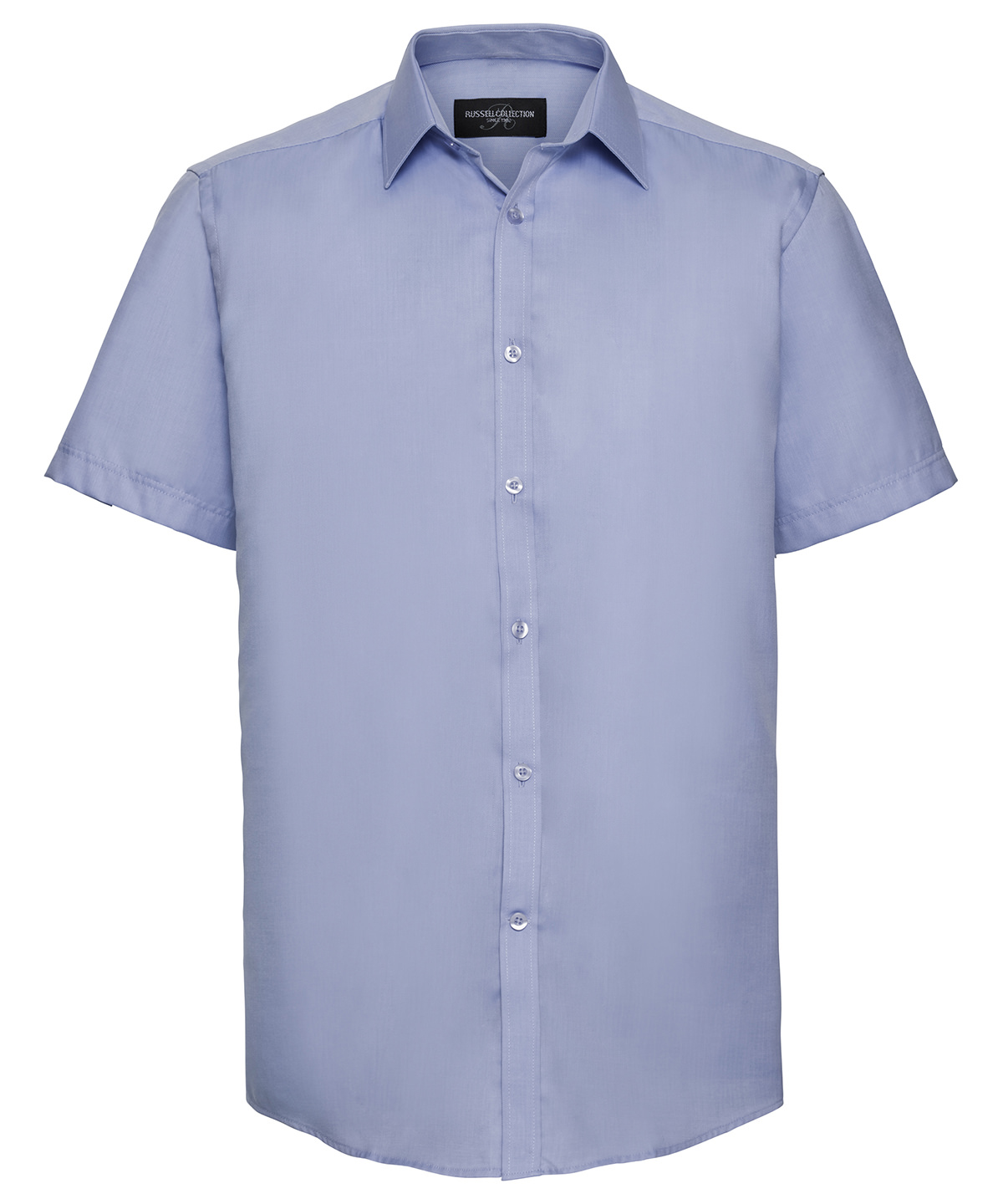 Short Sleeve Herringbone Shirt - Image 2
