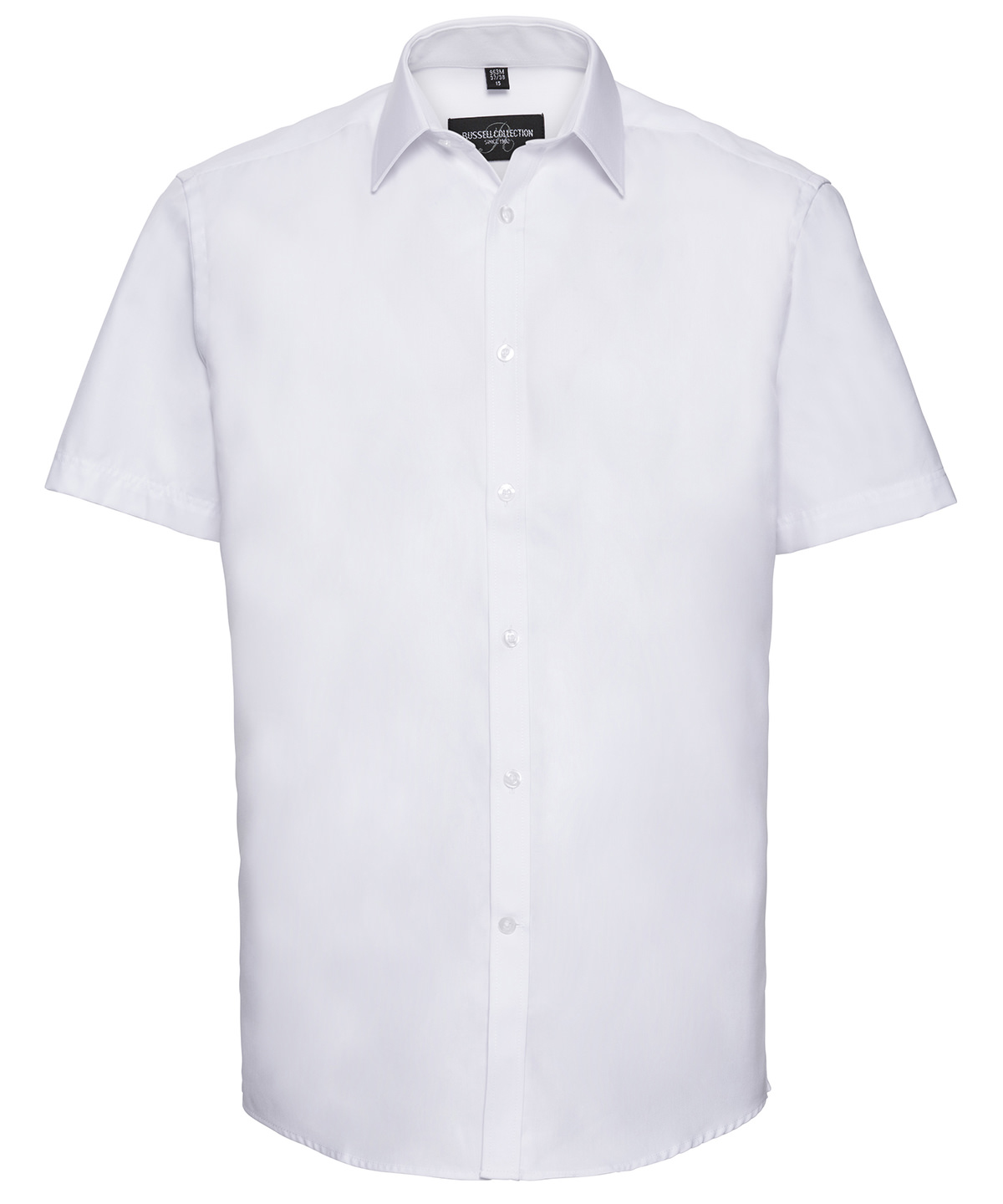 Short Sleeve Herringbone Shirt - Image 3