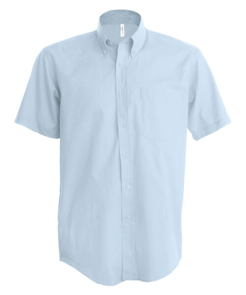 Men'S Short-Sleeved Oxford Shirt