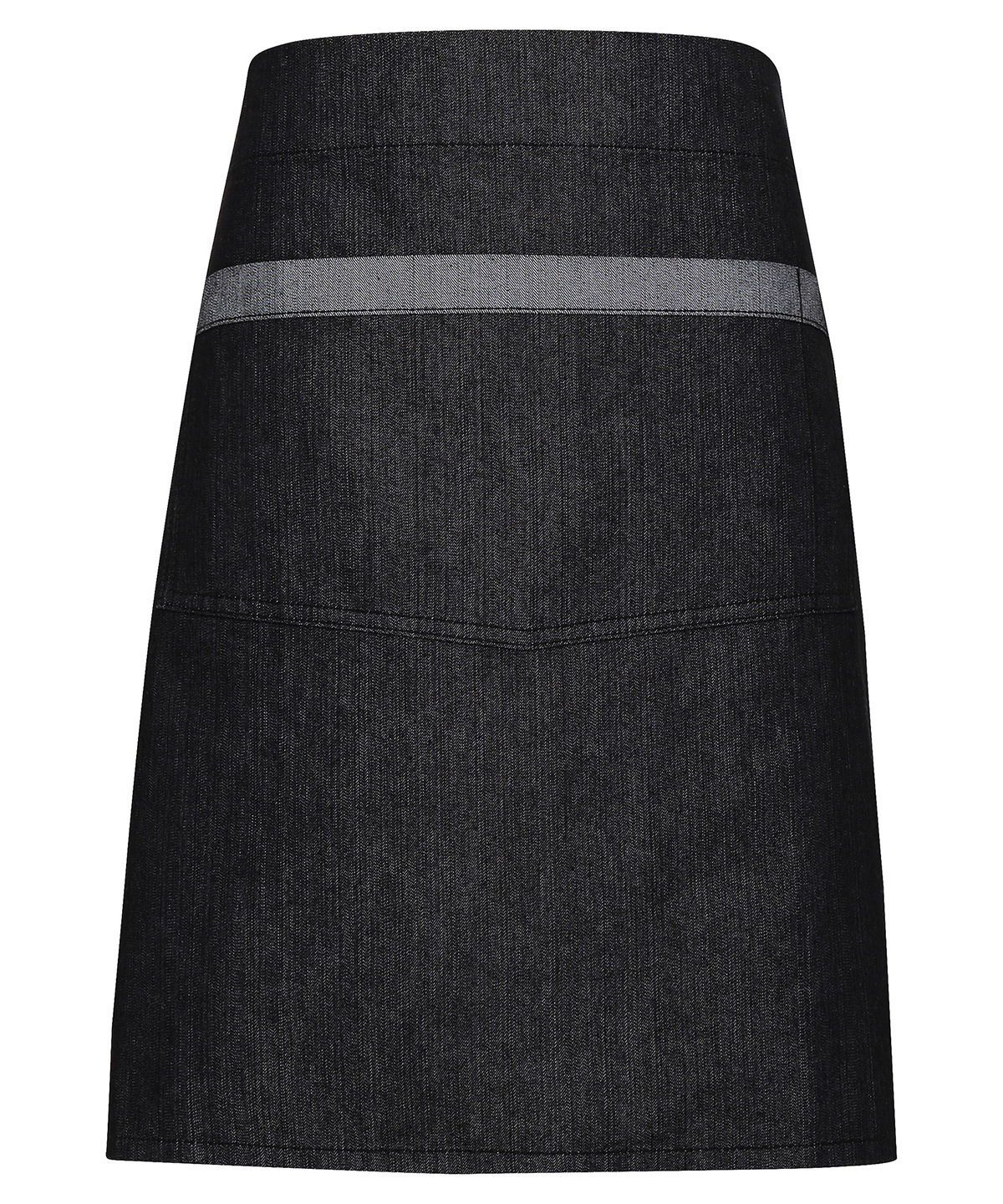 Domain Contrast Denim Waist Apron - Image 2